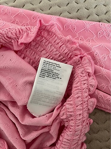 H&M Hm bluz herhangi bi sorunu defosu yoktur hiç giyilmedi