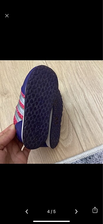 22 Beden pembe Renk Adidas bebek ayakkabısı