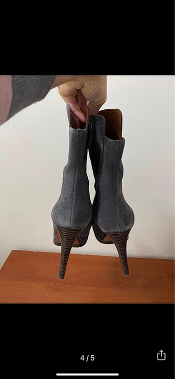 39 Beden gri Renk Nine west süet bot