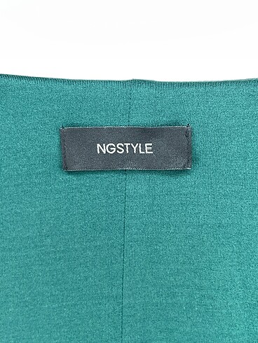 42 Beden yeşil Renk NG Style Uzun Elbise %70 İndirimli.