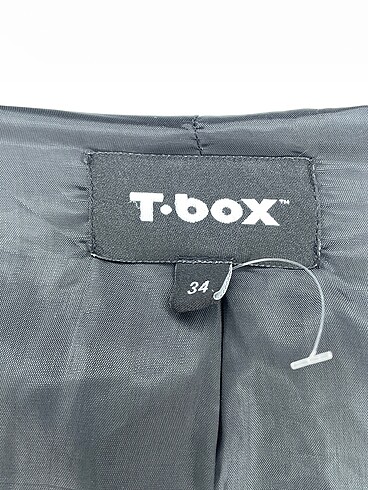 34 Beden siyah Renk T-box Ceket p İndirimli.