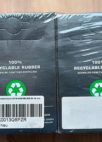  Beden 2'li set Schwalbe Unisex Sv 19 iç lastik