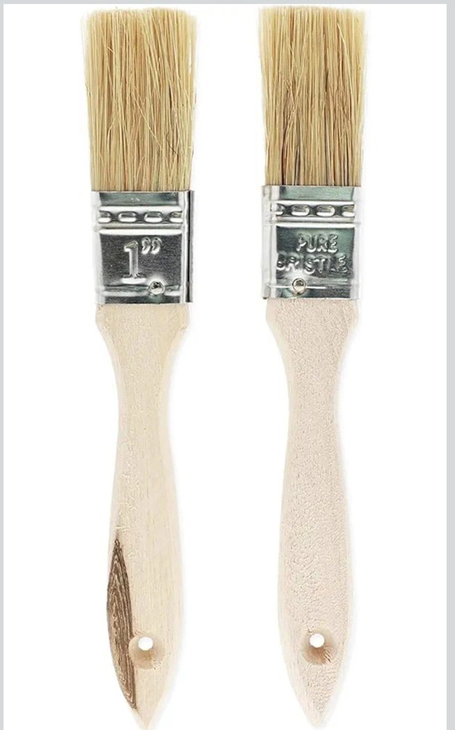 Boyama Fırçaları (5'li Set) - Ahşap - Görsel 4