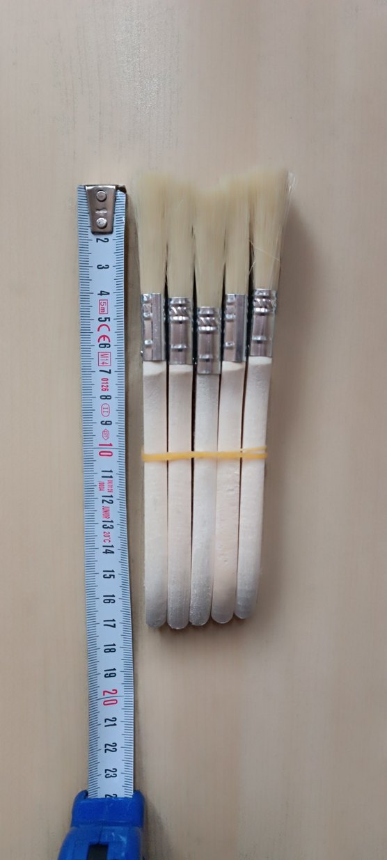 Boyama Fırçaları (5'li Set) - Ahşap - Görsel 5