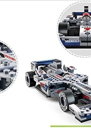 Beden Sluban 1:24 Gümüş Yarış Arabası 257prc