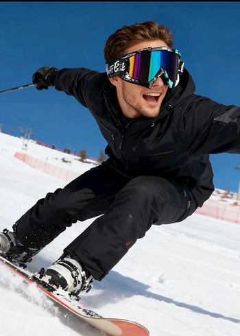 Snowboard Gözlüğü, Kayak Gözlüğü - Görsel 3