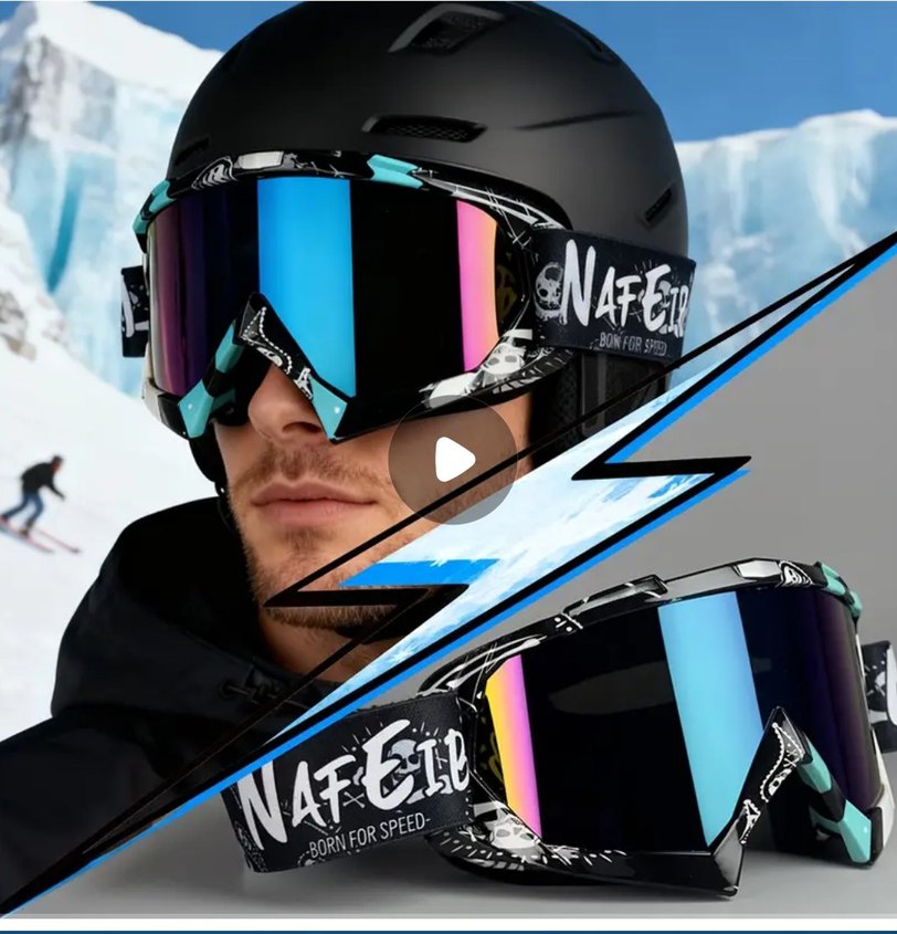 Snowboard Gözlüğü, Kayak Gözlüğü - Görsel 4