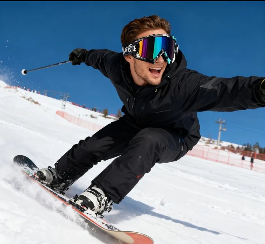 Snowboard Gözlüğü, Kayak Gözlüğü - Görsel 3