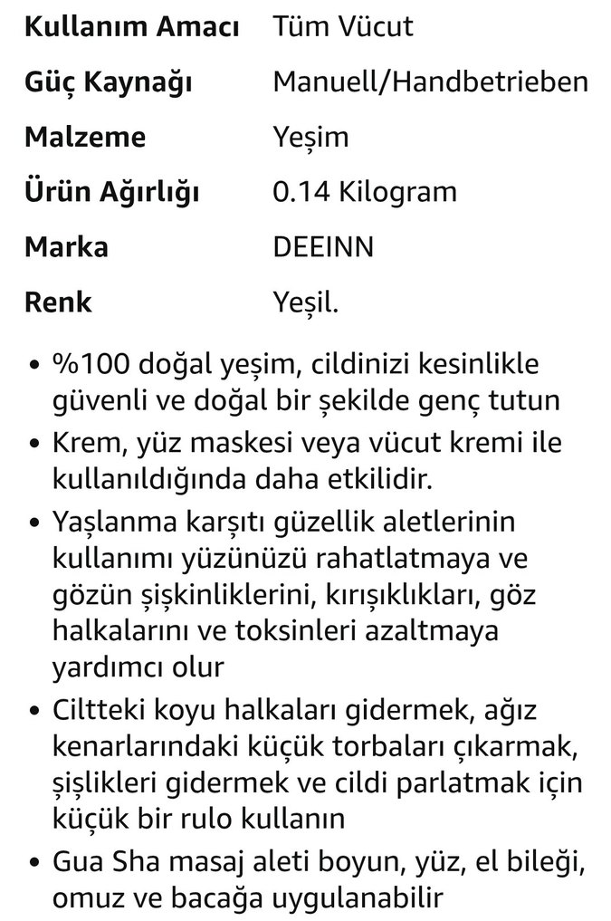%100 Yeşim Rulo Seti Gua Sha Masaj Taşı - Görsel 4