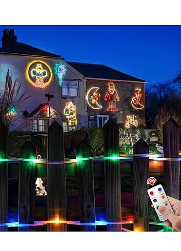  Beden çeşitli Renk 13m, 100 LED lambalı, Işık zinciri