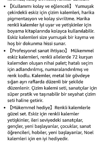 Profesyonel Yağ Bazlı 72 Renk Boya Seti - Görsel 7