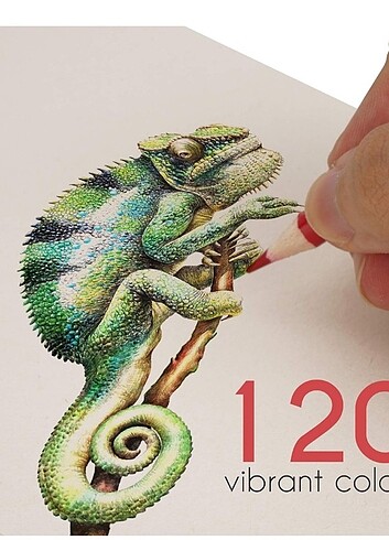 120 Renk Boyama Kalemleri  - Görsel 2