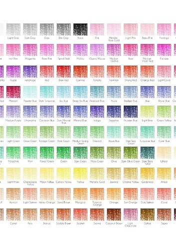 120 Renk Boyama Kalemleri  - Görsel 4