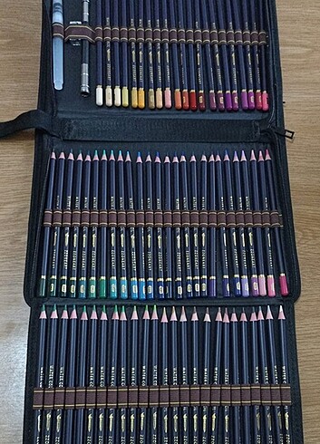 Profesyonel 72 Renk Suluboya Kalemleri - Görsel 9