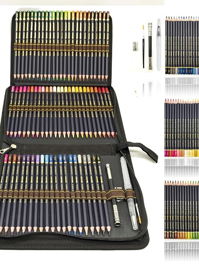 Profesyonel 72 Renk Suluboya Kalemleri  - Görsel 2