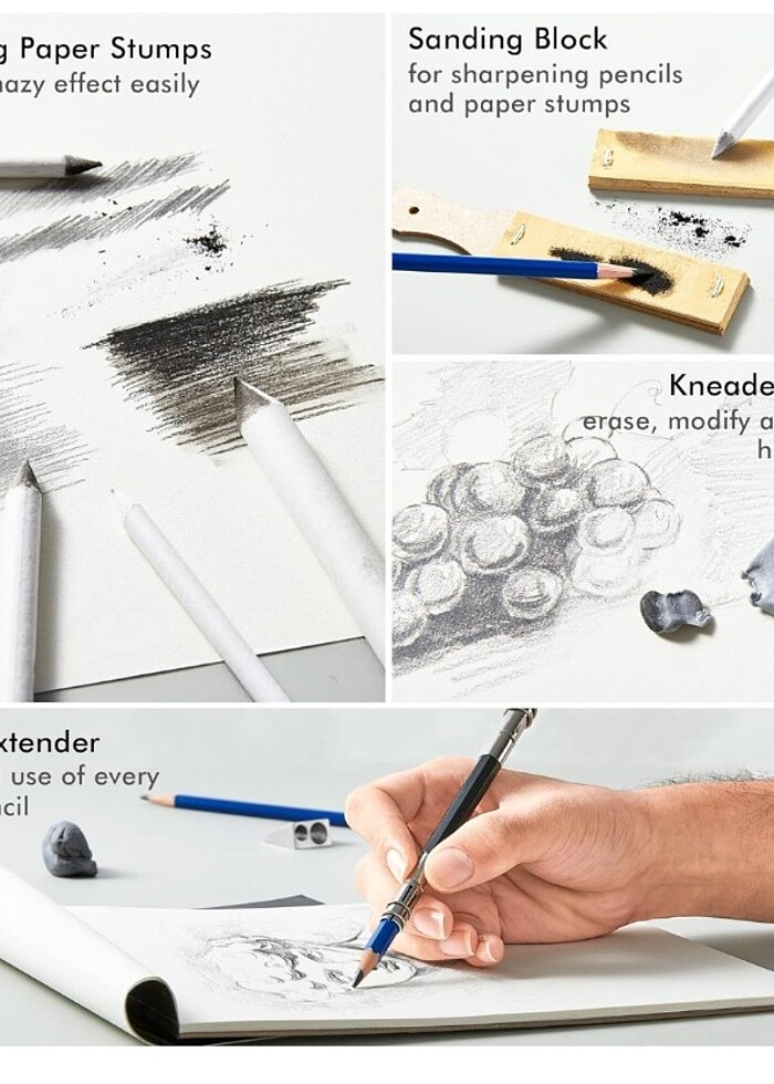 Profesyonel 103 Parça Boyama&Çizim Seti - Görsel 2