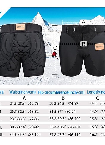 xxl Beden Kalça Koruyucu , Dolgulu Kısa Pantolon