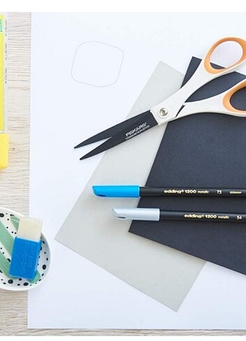 Edding 1200 Metalik 6'lı Renkli Kalem - Görsel 3