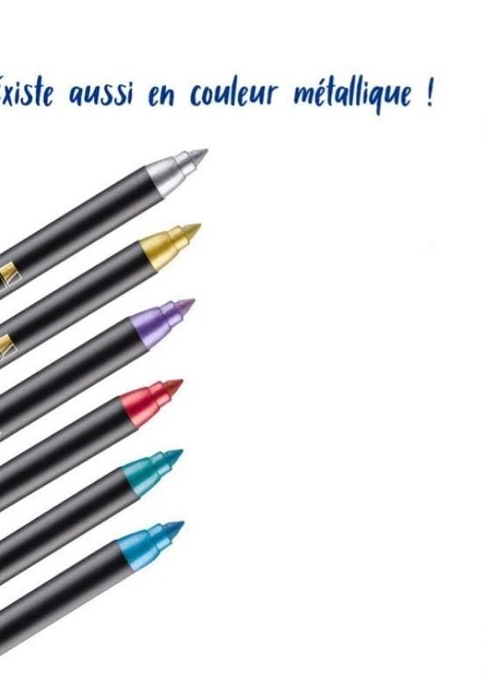 Edding 1200 Metalik 6'lı Renkli Kalem - Görsel 2