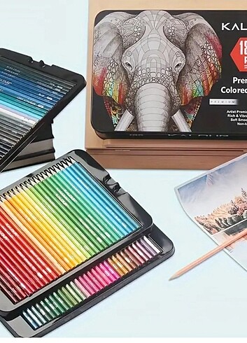 Profesyonel 180 Renk Boyama Kalemleri - Görsel 7