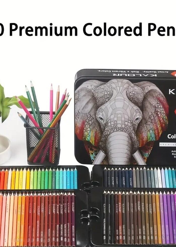 Profesyonel 180 Renk Boyama Kalemleri - Görsel 5