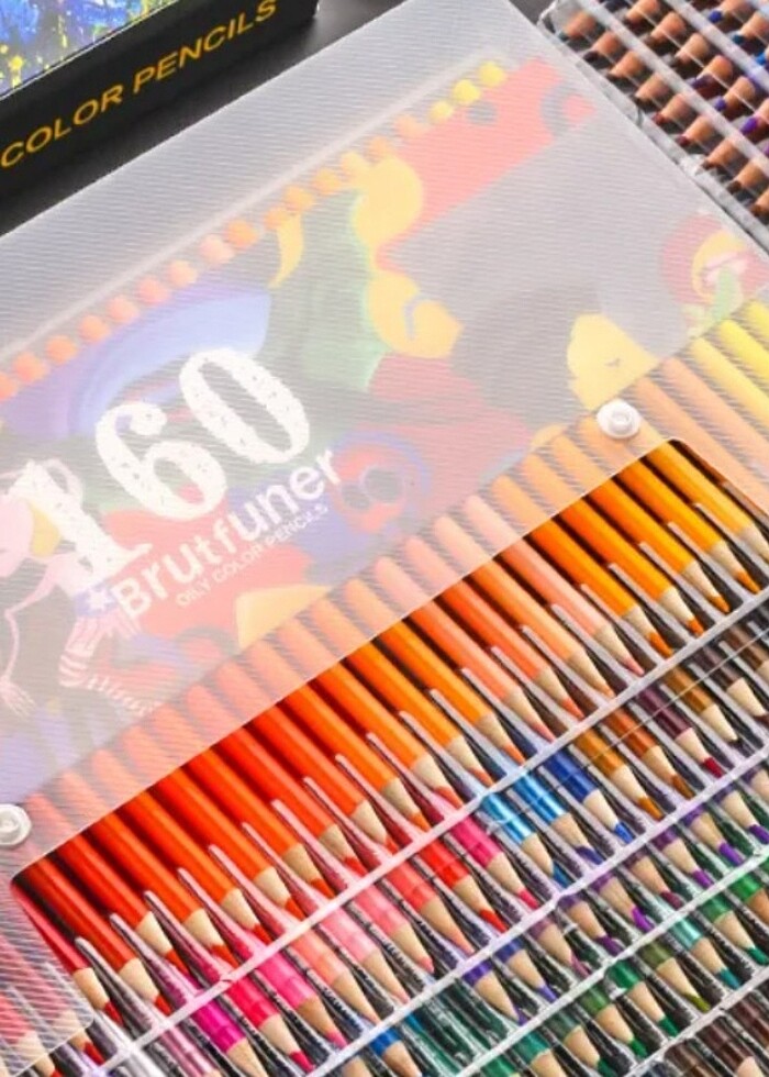 Profesyonel Yağ Bazlı,160 Renk Boya Seti - Görsel 2