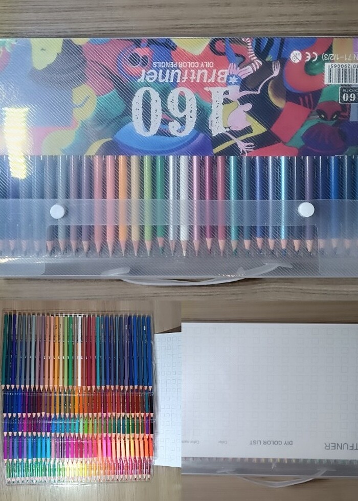 Profesyonel Yağ Bazlı,160 Renk Boya Seti - Görsel 3