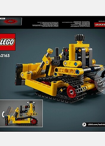  Beden Renk LEGO Technic Ağır İş Buldozeri 42163