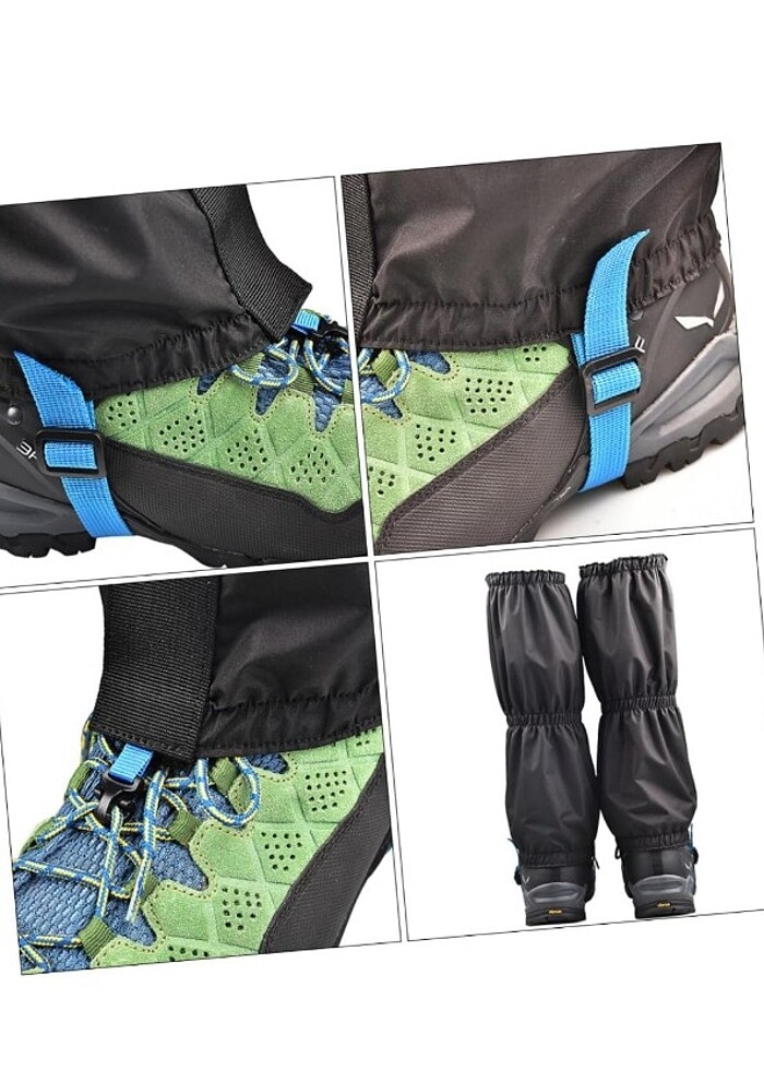 1 Çift Kar&Bacak& Yürüyüş Tozlukları - Görsel 5