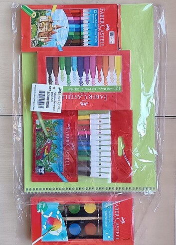  5 Parça Faber Castell Boyama Seti