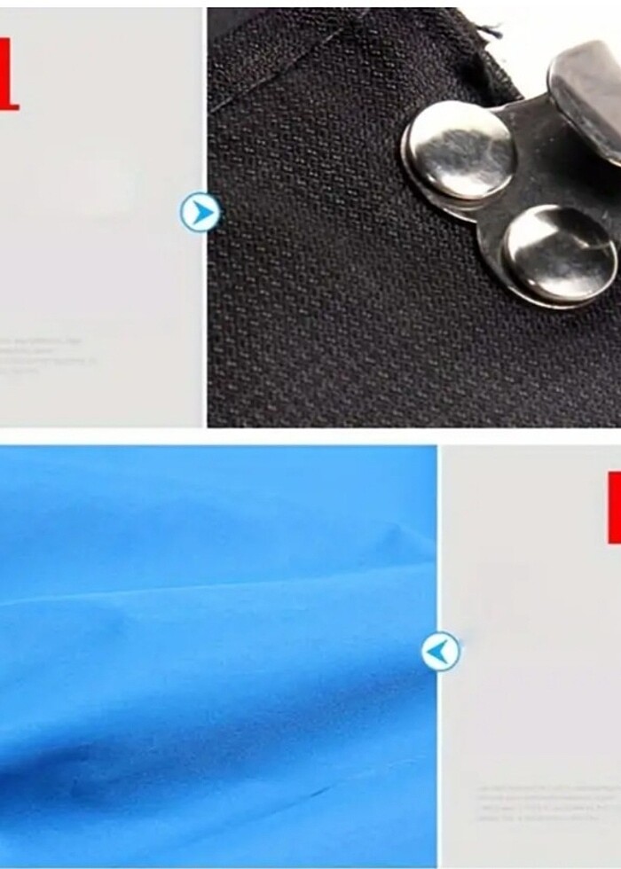 1 Çift Kar&Bacak& Yürüyüş Tozlukları (S) - Görsel 3