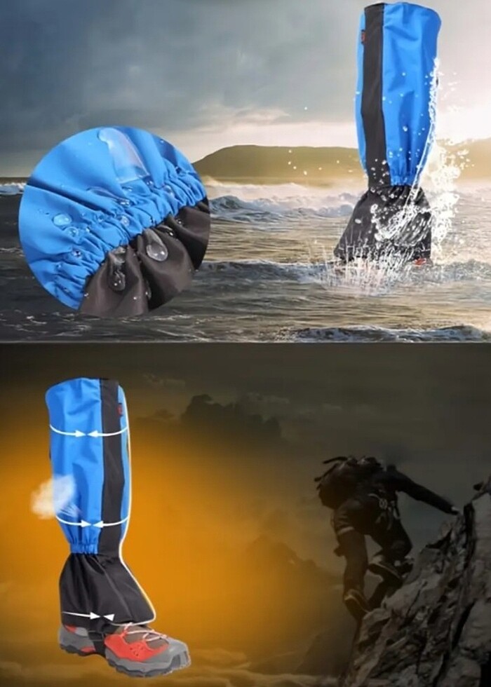 1 Çift Kar&Bacak& Yürüyüş Tozlukları (S) - Görsel 4