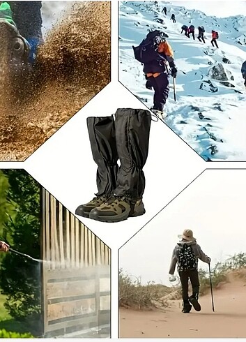 1 Çift Kar&Bacak& Yürüyüş Tozlukları - Görsel 8