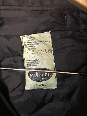 xxl Beden siyah Renk Miltec M65