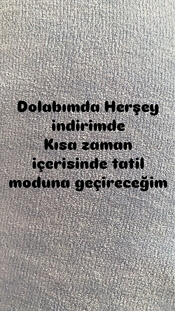 İndirim var