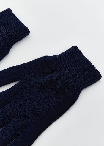 LCW Erkek Çocuk lacivert Triko Eldiven - Görsel 2