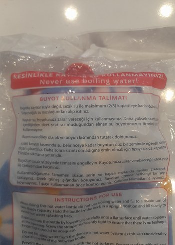 KILIFLI SICAK SU TORBASI 750ML - Görsel 2