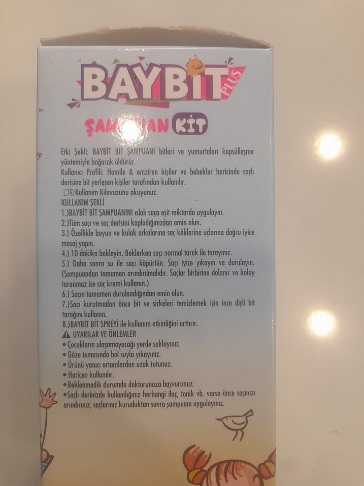 Baybite Plus Şampuan Kiti Saç Bitlerine Karşı - Görsel 2