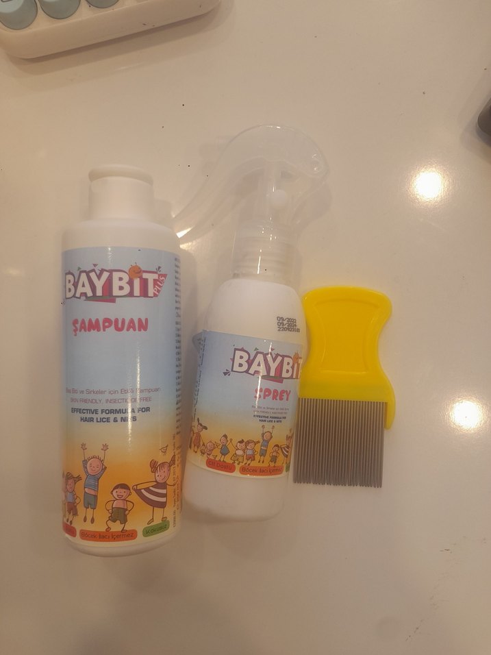 Baybite Plus Şampuan Kiti Saç Bitlerine Karşı - Görsel 3