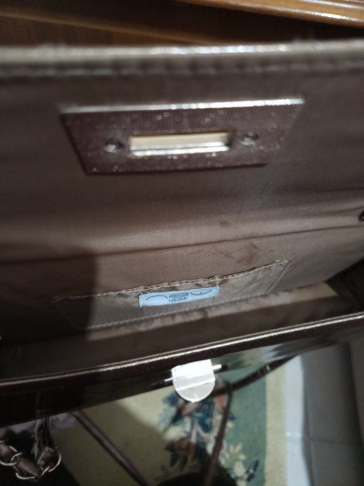 Bej Deri Kadın Çanta - Görsel 3