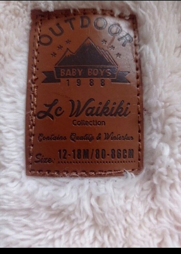 SIFIR Erkek bebek mont - Görsel 5