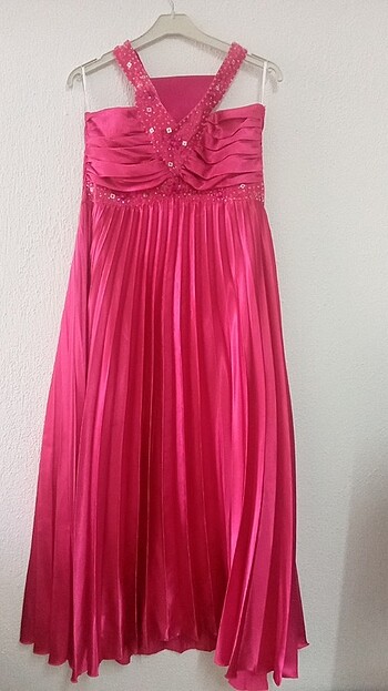 40 Beden pembe Renk Vintage elbise