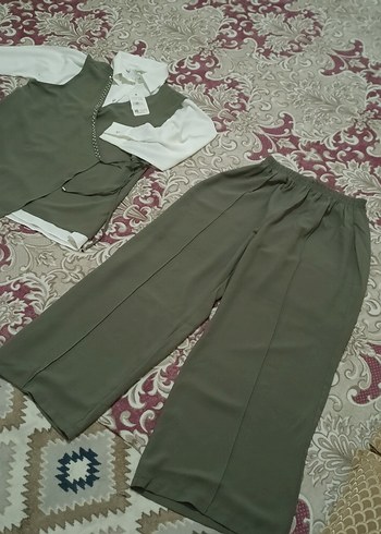 Kahverengi Klasik Kadın Ofis Takımı - Görsel 13