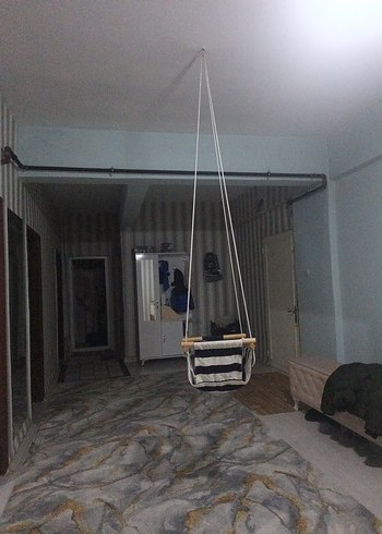 Çizgili Bebek Salıncağı - Görsel 6