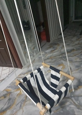 Çizgili Bebek Salıncağı - Görsel 10