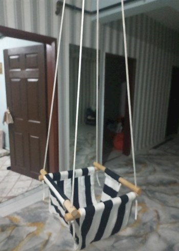 Çizgili Bebek Salıncağı - Görsel 13