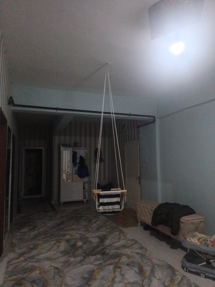 Çizgili Bebek Salıncağı - Görsel 4