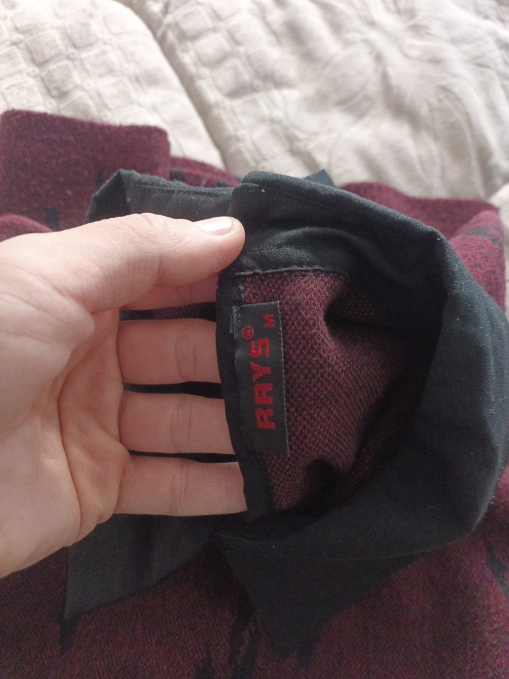 Bordo Uzun Kollu Triko Midi Elbise - Görsel 4