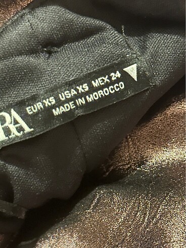 xs Beden çeşitli Renk ZARA MINI ELBISE