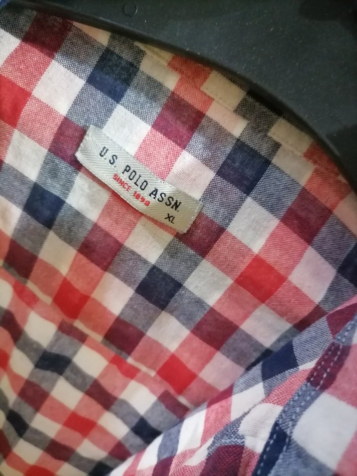 Uzun Kollu Kareli Kırmızı Kadın Gömlek - Görsel 3